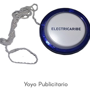 Yoyo Publicitario
Juego de yoyo con area de publicidad ambas caras, Medida 6 cms diametro, Tecnica de marca: Tampografia.